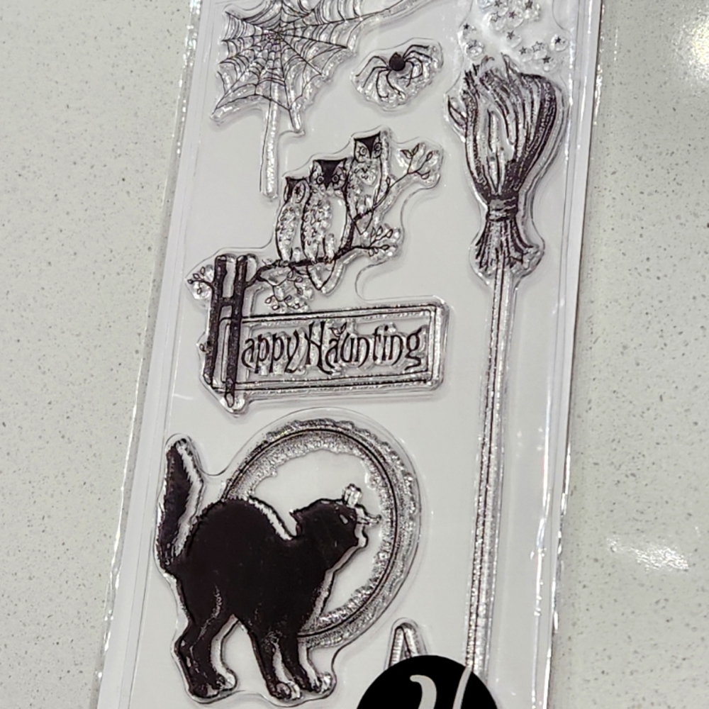 Graphic 45 Halloween stamps